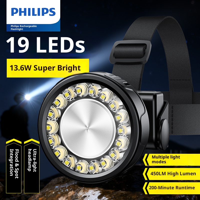 Outdoor Adventure Trips - Philips LED Headlight Lighting 19 Lamp