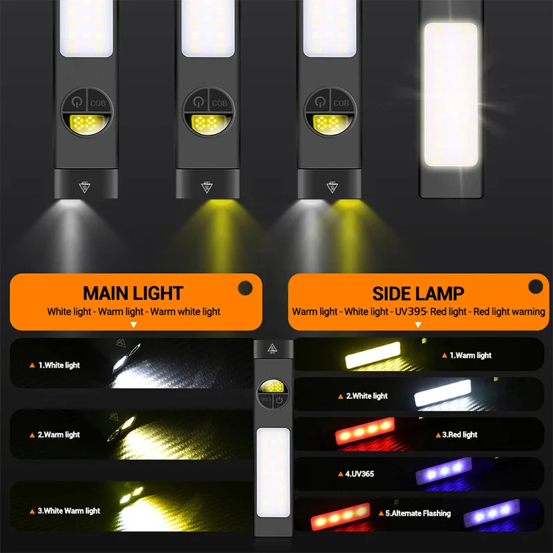 COB+LED Multifunctional Flashl - Outdoor Adventure Trips review and price