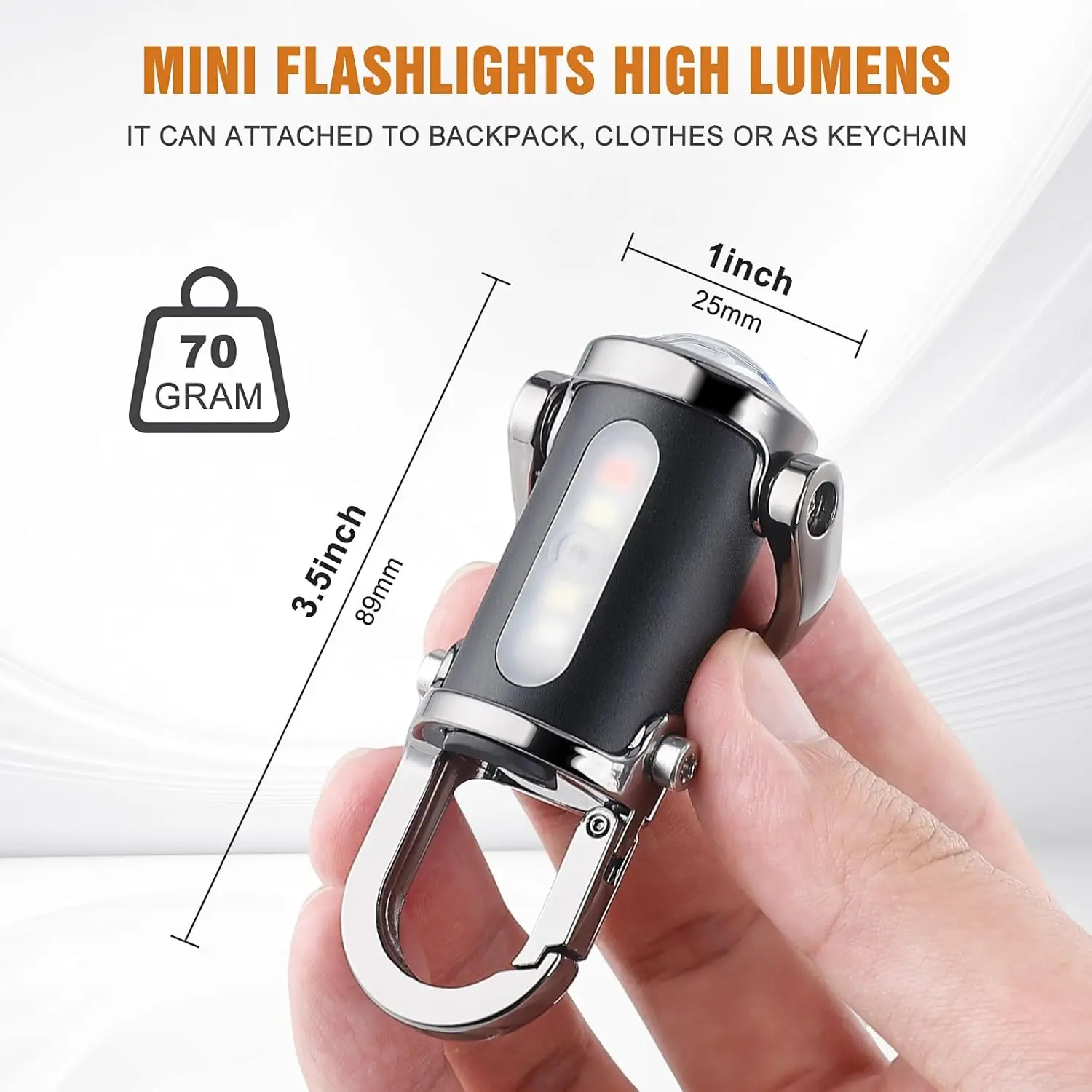 Mini Keychain Flashlight Recha - Outdoor Adventure Trips review and price