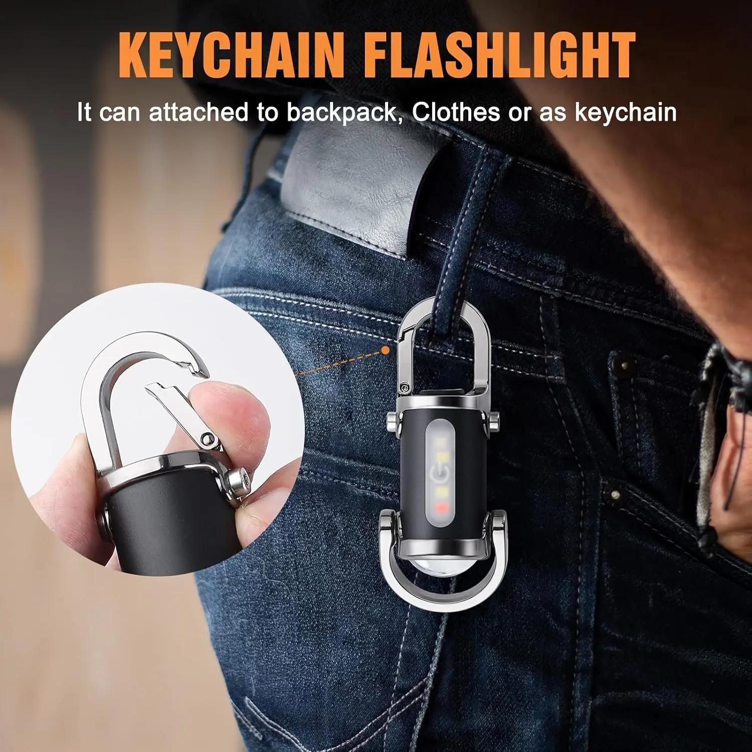 Mini Keychain Flashlight Recha - Outdoor Adventure Trips review and price