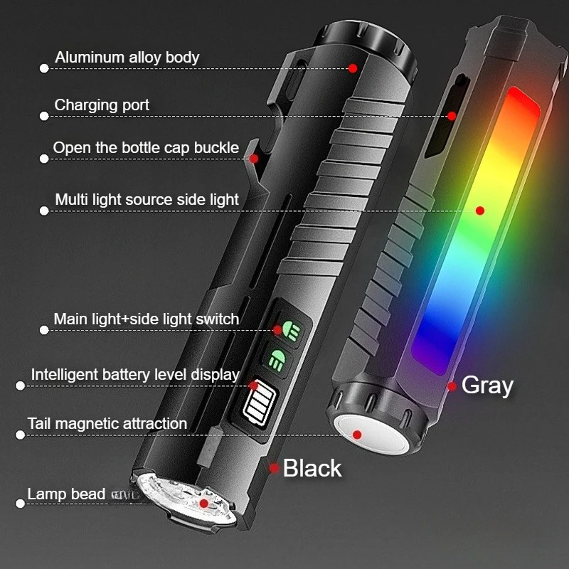 Tactical Flashlight Type-c Rec - Outdoor Adventure Trips review and price