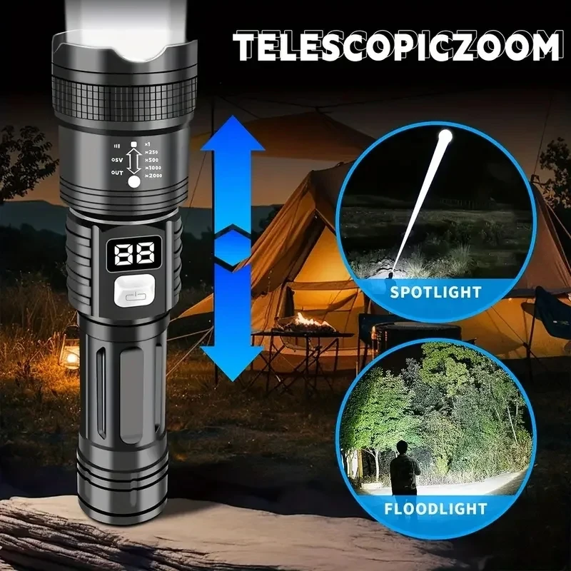 100000LM Super Bright Led Flas - Outdoor Adventure Trips review and price